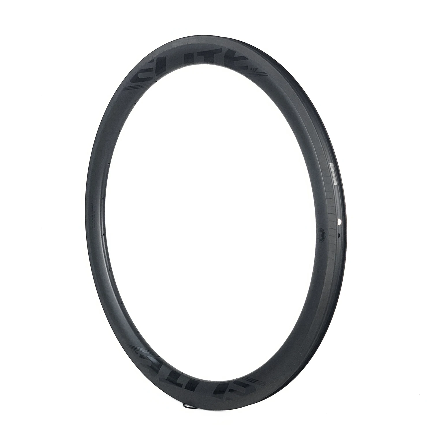ELITEWHEELS 700c карбоновый обод 47 мм бескамерный UD матовая отделка Аэро тормозной