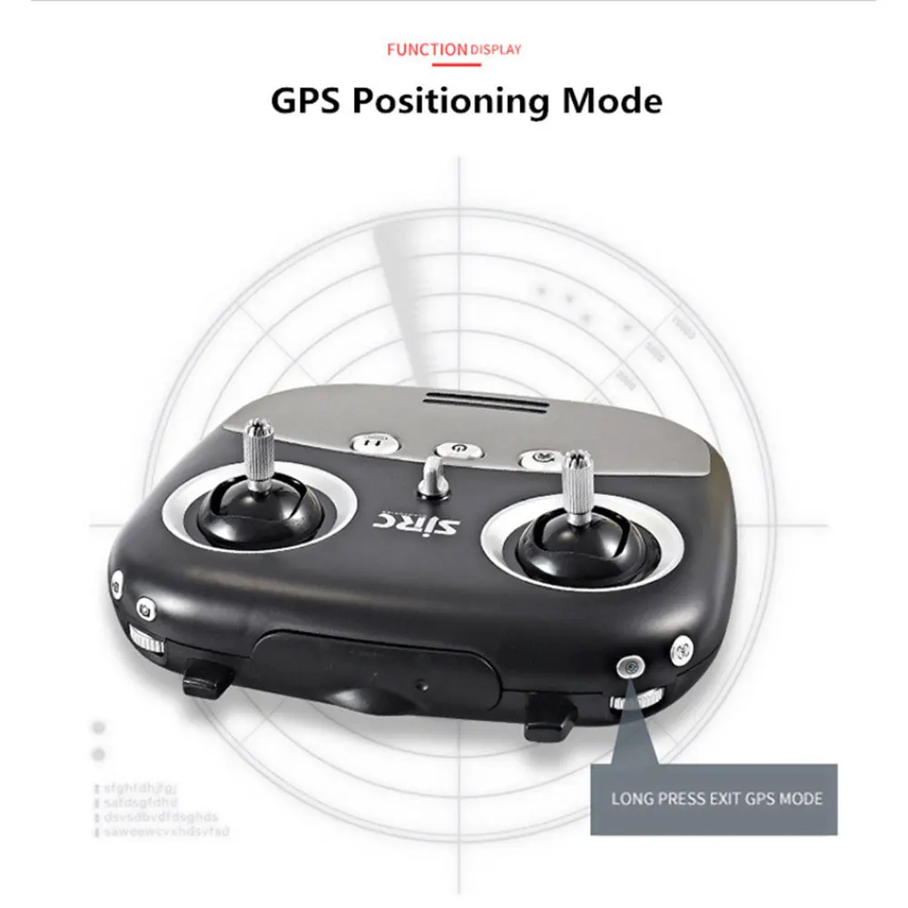 Распродажа SJRC S70W Радиоуправляемый Дрон gps Квадрокоптер вертолет с HD 1080P 720P камера Дрон двойной gps модуль