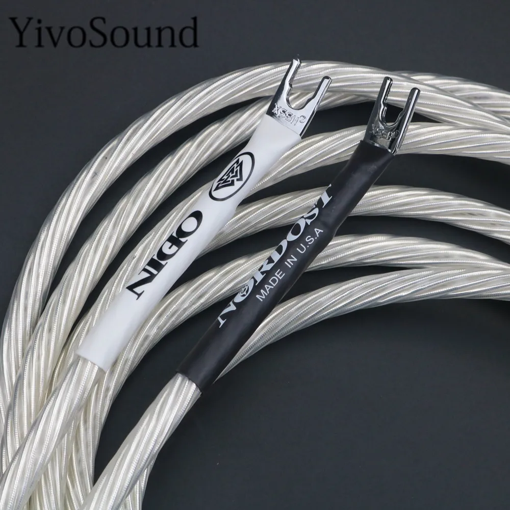 

4 шт. Hi-End Hifi аудио, Nordost Odin посеребренный Перемычка провод, hifi динамик перемычка Кабель Динамика