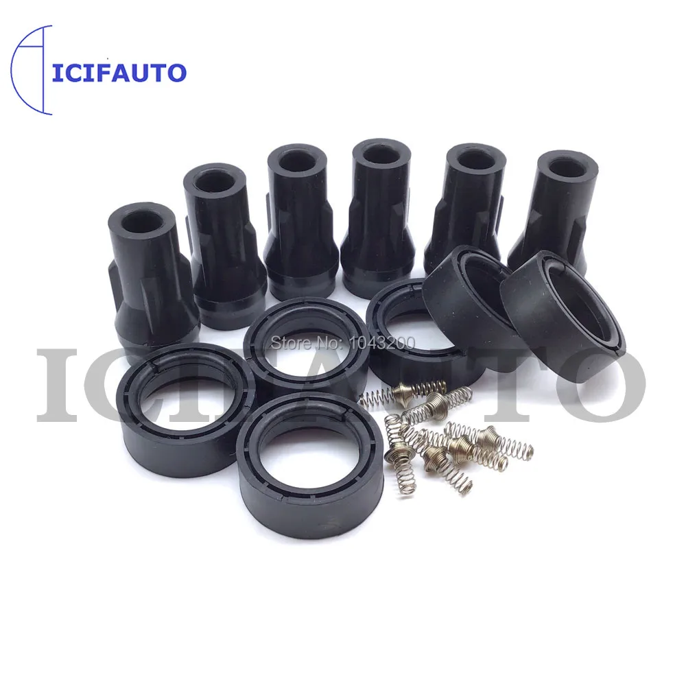 MN195616 For Mitsubishi Colt Smart Forfour 1.1 1.3 1.5 Ignition Coil Rubber Boot Repair Kit A1351500280, A1351500180, MN195452