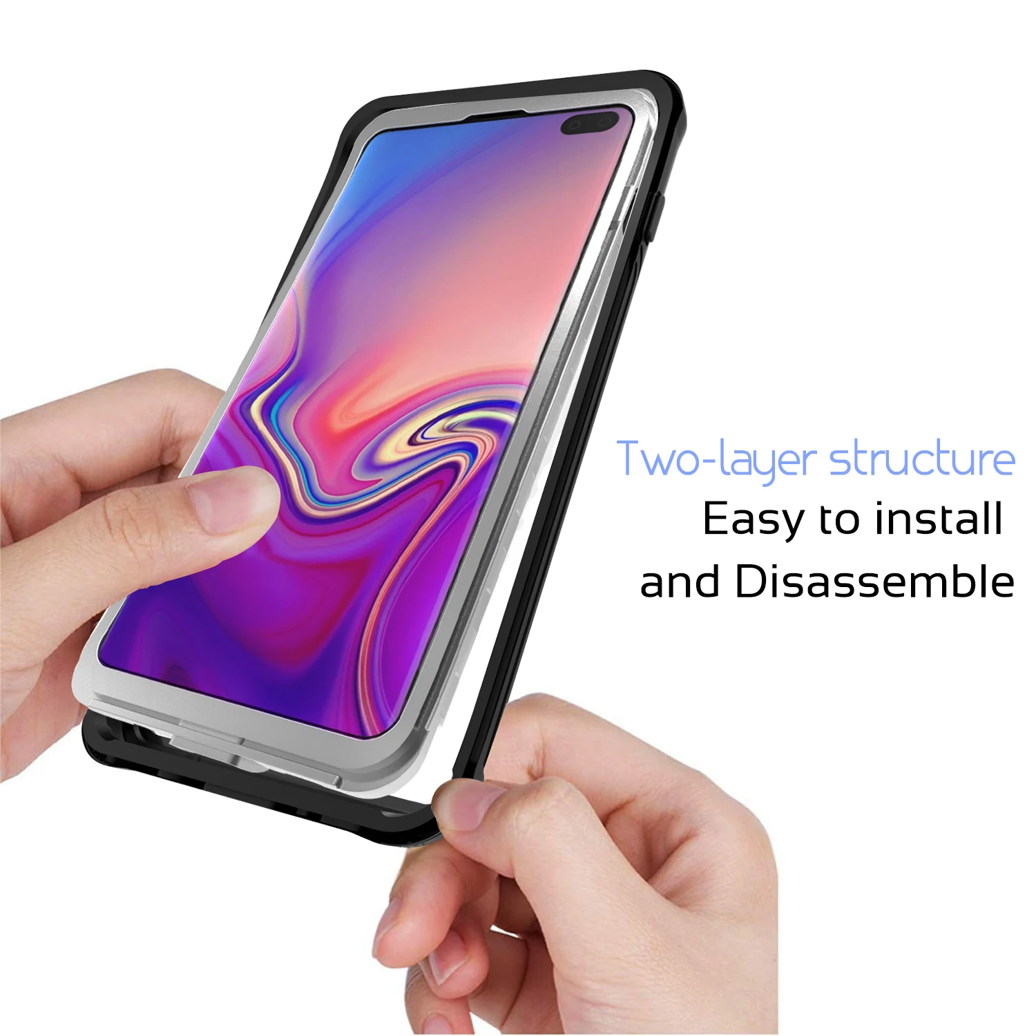 360 полная защита противоударный чехол для samsung Galaxy S8 S9 S10 Plus телефон оболочка экран-Встроенный чехол для samsung Note 10 Pro