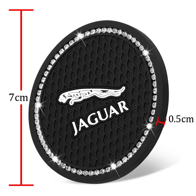 1 шт. Алмазный Автомобильный держатель для чашки подставка нескользящий коврик