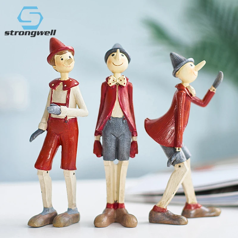 Strongwell скандинавский Ретро стиль плюшевая кукла аниме статуя фигурки из смолы для