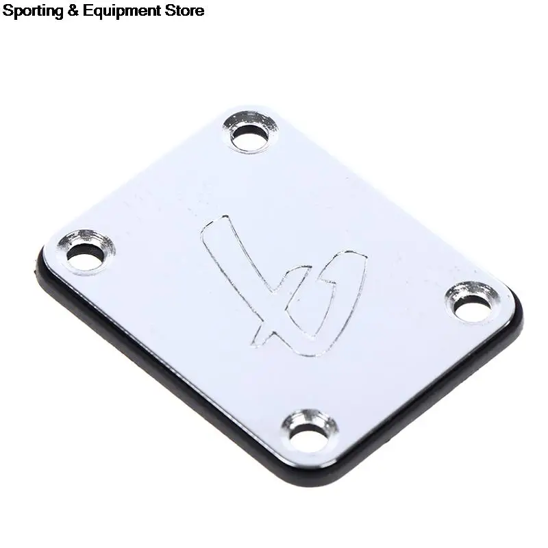 Накладка на шею для гитары ST TL хромированная хромированный винт в комплекте 1