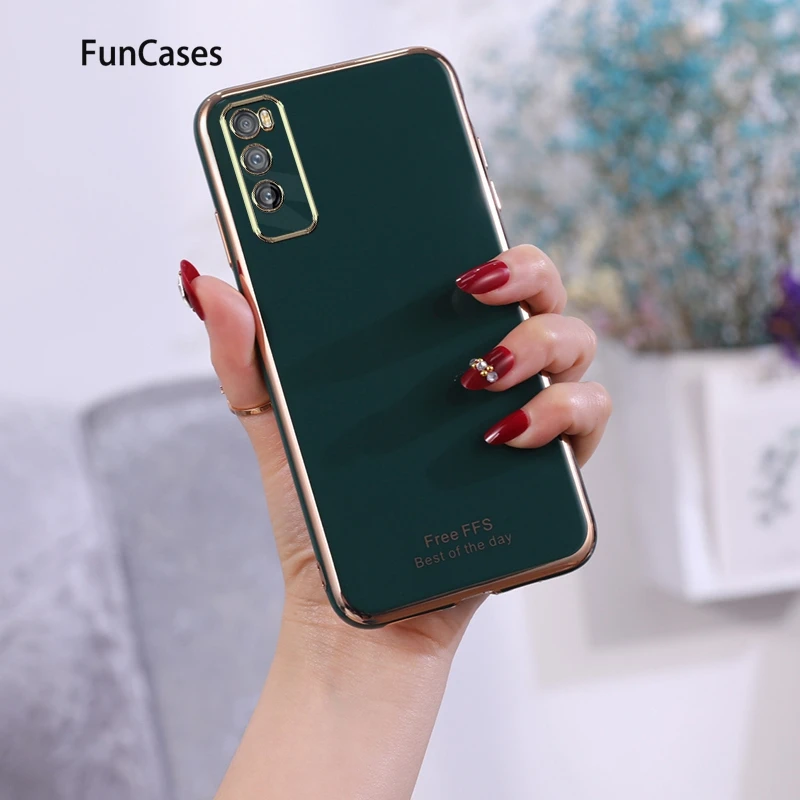 Сплошной цвет мягкий ТПУ протектор для Huawei Mate 9 Capa Enjoy Z 10 Pro 9S Plus 30 20 Lite 8 8E 10E X
