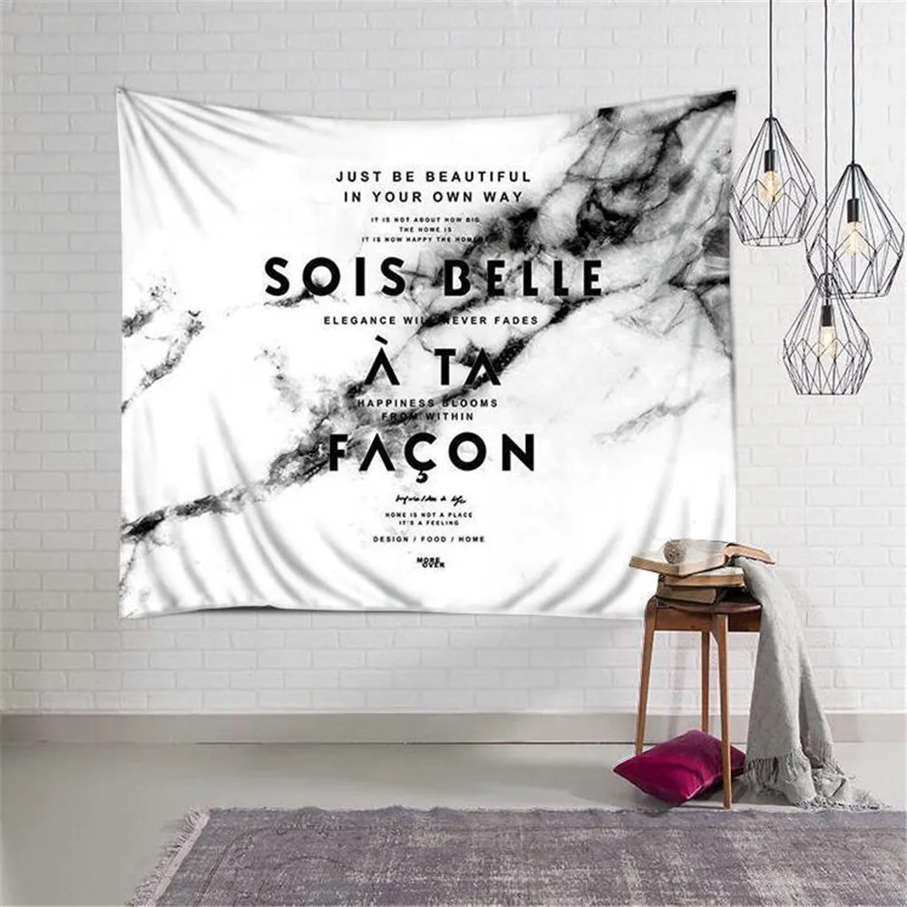 Богемный тропический лес полиэстер тканевый настенный гобелен пляжное одеяло