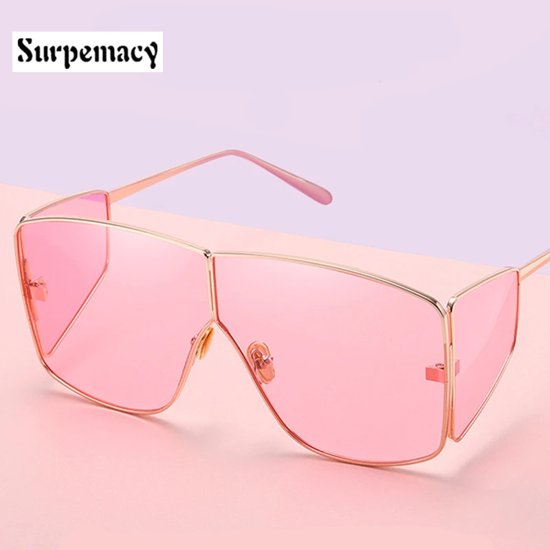 Мужские и женские солнцезащитные очки tecnology модные квадратные с боковыми линзами