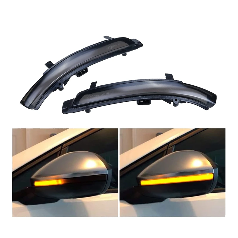 Автомобильный светодиодный динамический сигнал поворота на зеркало заднего