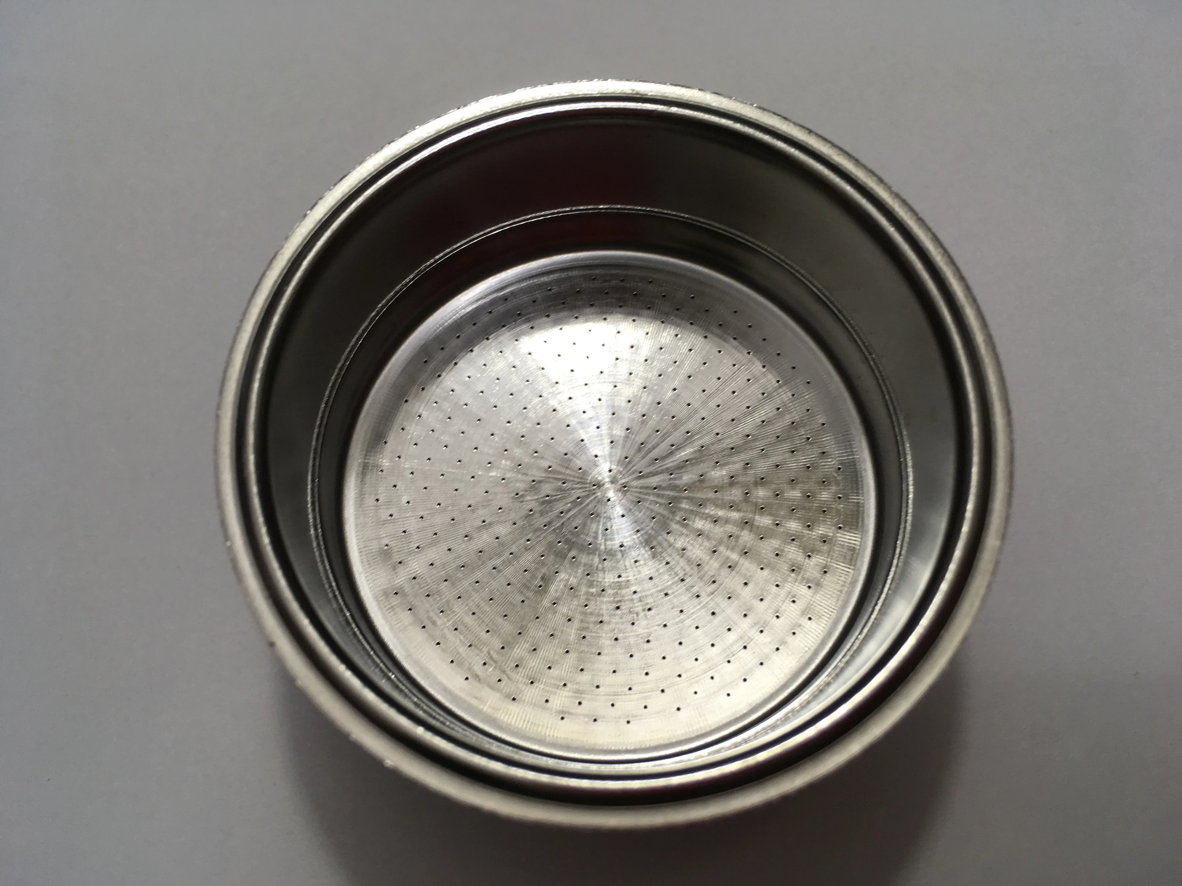 Корзина для кофе с двойным фильтром и 2 чашками 4 отверстия эспрессо выход 60 мм