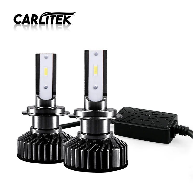 Автомобильная фара CARLitek H7 H4 Led Turbo 12 В автомобильная CSP лампа H 11 HB4 HB3 H8