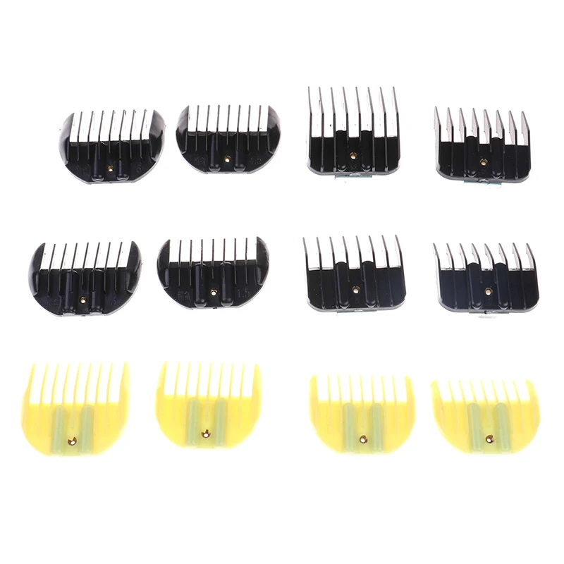 

4Pcs/set Barber Styling Tools Set Universal Hair Clipper Limit Comb Replacement Guide Attachment Size