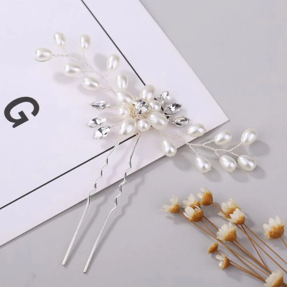 3 шт. женские заколки для волос с кристаллами|Свадебные головные украшения| |
