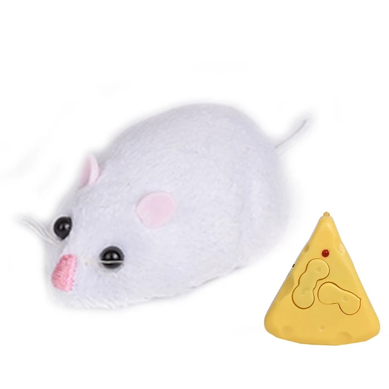 

Wireless Remote Control Mock Fake Rat Mouse Mice RC Prank Joke Scary Trick Toy for Cat Puppy Funny Gifts