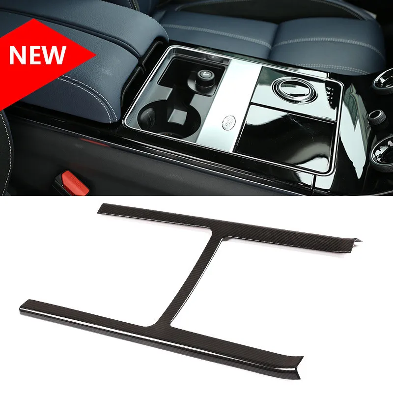 Карбоновая стильная ABS пластиковая центральная консоль декоративная рамка