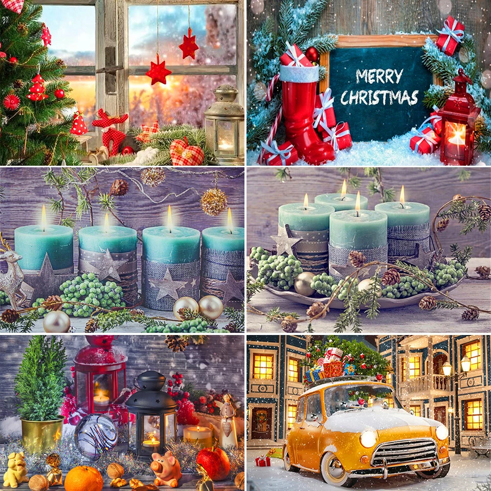 

5D DIY Diamond Painting Landscape Cross Stitch Kit Full Square Drill Embroidery Mosaic Art Picture of Rhinestone Christmas Decor