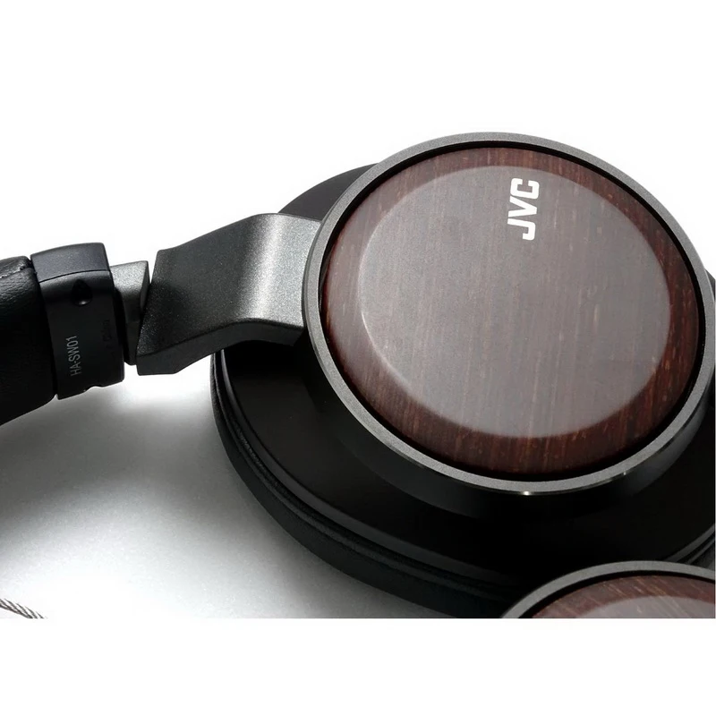 Наушники JVC HA-SW02-F полноразмерные высококачественные серия WOOD цвет черный |