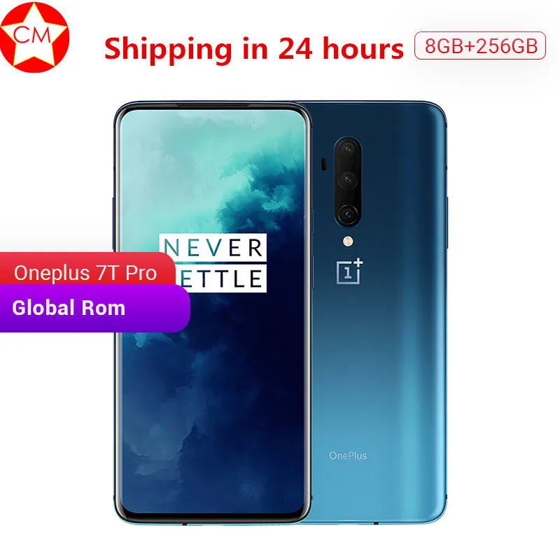 Смартфон OnePlus 7T Pro 8/256GB 48МП+16МП NFC 4050мАч голубой|Смартфоны| |
