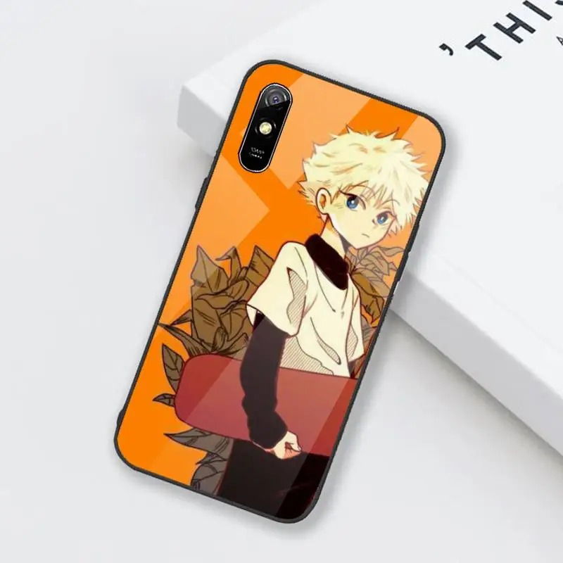 

Hunter X hunter Phone Case Tempered glass For xiaomi Redmi 4X 5 6 6A 8 8SE MIX 2 2S Note 3 4 5 6 7 PLUS PRO