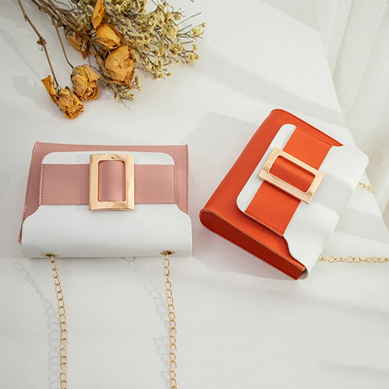 Сумка кросс-боди Женская из экокожи маленький мессенджер на плечо желтая розовая