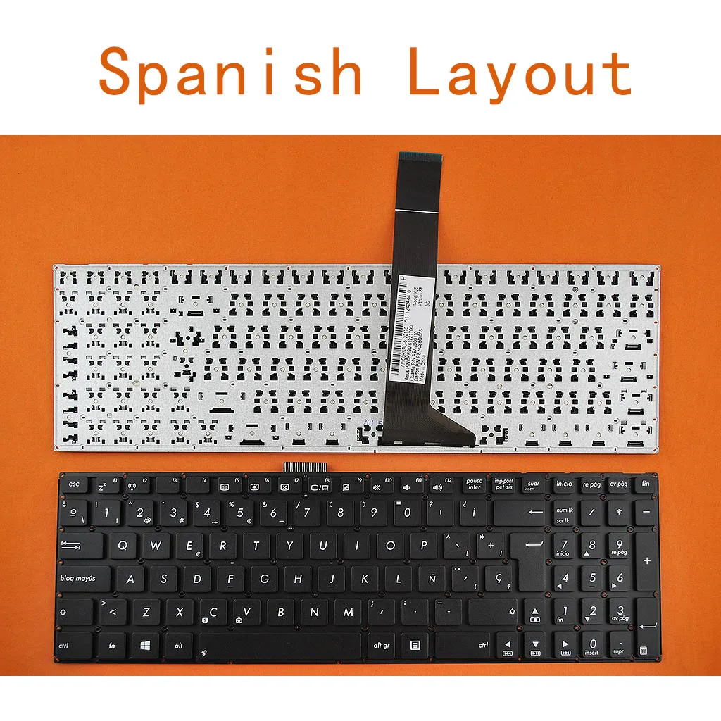 Французский Испанский нам QWERTY клавиатура AZERTY раскладка клавиатуры новая Замена