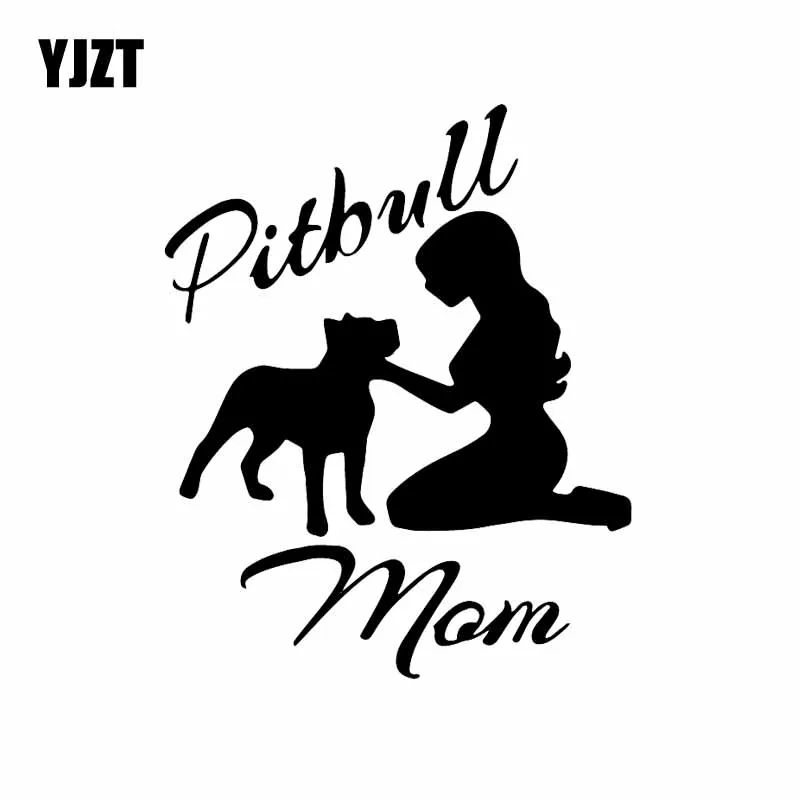 YJZT 11.4X14CM защитный чехол для телефона маму Люблю автомобиля Стикеры Pitty мама