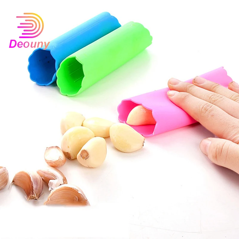 

DEOUNY Garlic Peeler Silicone Pressing Rocker Roller Peeler Food Grade Silicone Material Does Not Hurt Your Hands Kitchen Gadget