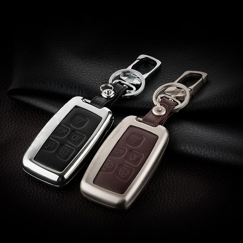 Чехол для автомобильного ключа ANZULWANG чехол из цинкового сплава с кожаной пряжкой