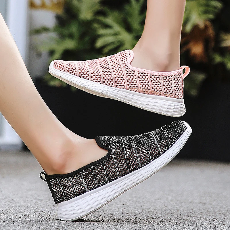 

Womens Sandals 2020 Mesh Breathable Women Shoes Fashion Sneakers Shoes Soft Comfortable Summer Shoes Women Zapatos De Mujer