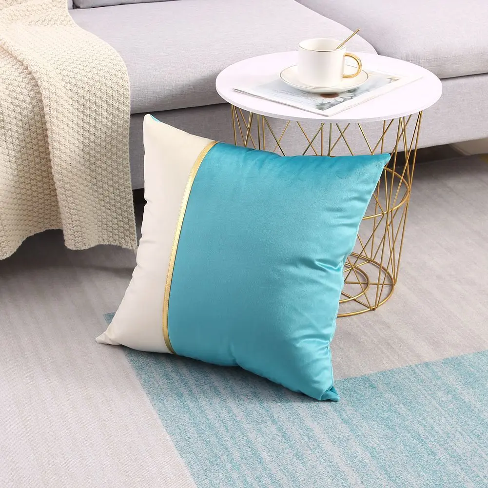 Бархатный Чехол для подушки в стиле пэчворк 45x45 | Дом и сад