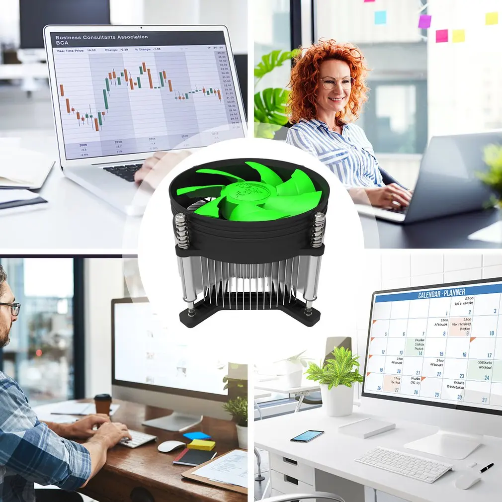 

TX-910 Heat Pipe CPU Fan CPU Radiator Exclusive For Laptop Cpu Radiator Fan Mute Cpu Fan Desktop LGAI3 I5 1155 1156 AMD