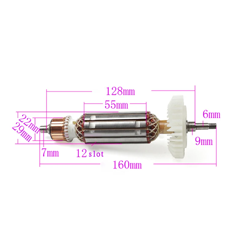 Арматурный ротор для перфоратора Makita HR2440 HR2440F HR2450 HR2451 HR2450F деревянная металлическая Рыбалка