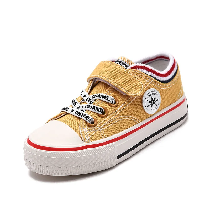 

2020 Spring Fashion Girls Sneakers Bpys Sneakers Children Shoes Fashion Canvas Shoes Sneakers Size 25-37