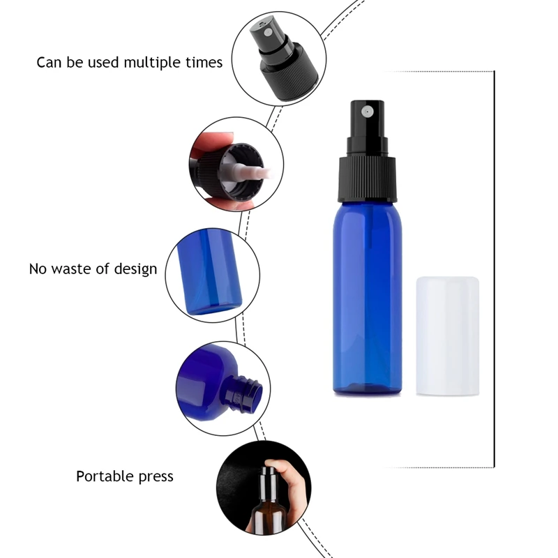 50 мл/100 мл Шампунь в бутылках пластиковые бутылки для путешествий контейнер