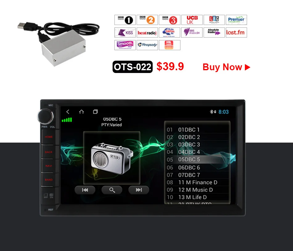 Ownice C500 Android 6,0 Octa Core 2 din универсальный для Nissan gps Navi BT Радио стерео аудио плеер(нет DVD) Строить-в 4G Moudule