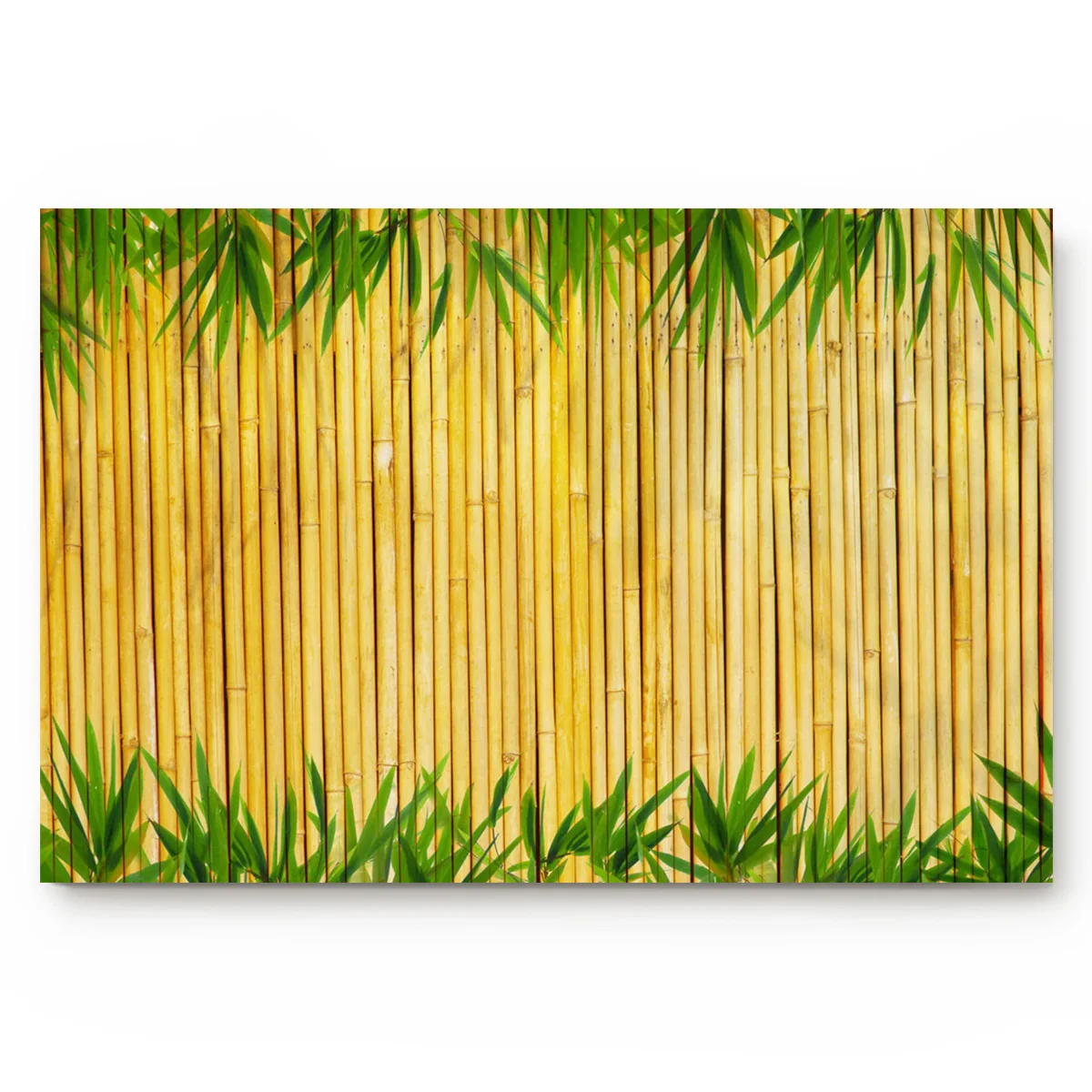 Бамбуковый желтый кухонный коврик для ванной и пола Впитывающий Коврик входной