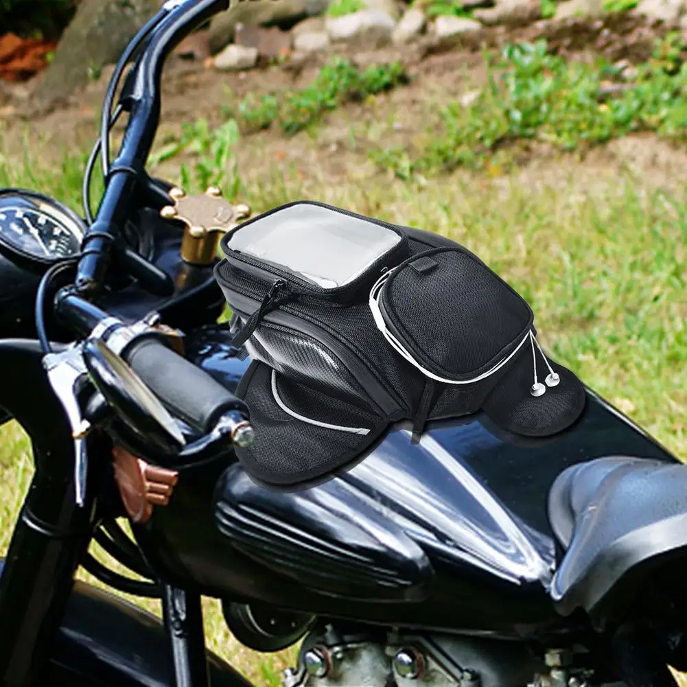 

Мотоциклетная сумка для топлива для мотоцикла, Магнитная сумка для топливного бака, Женская водонепроницаемая сумка для навигации для MT09 GSX...