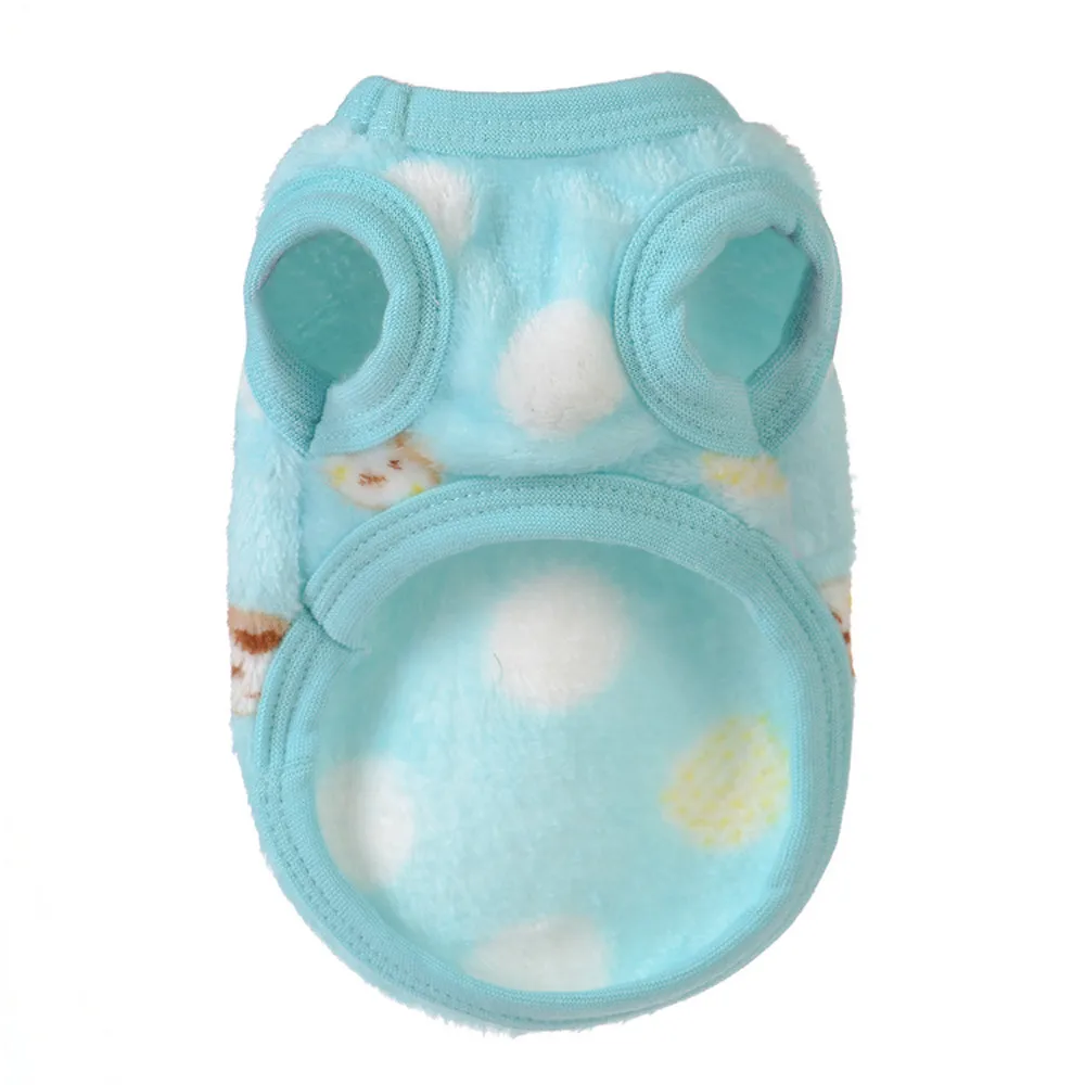 Жилеты для домашних животных кошек собак теплая вязаная куртка щенков одежда