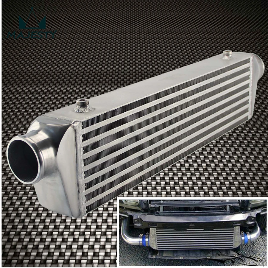 Universal Bar&ampPlate Front Mount Intercooler 550*140*64 FMIC 2.5&quot In/Outlet | Автомобили и мотоциклы