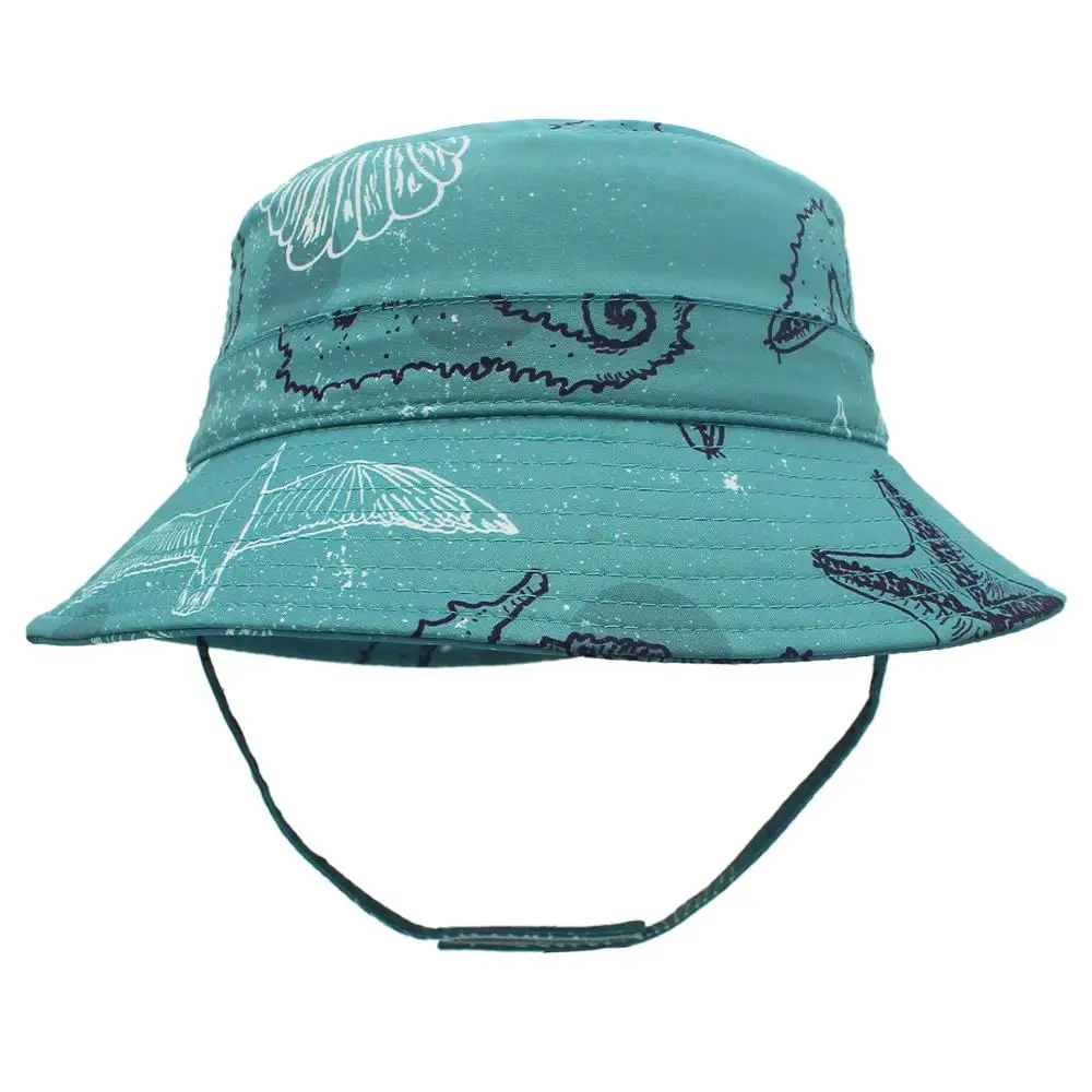 

Connectyle Boys Girls Kids UPF 50+ Bucket Sun Hat UV Sun Protection Hats Large Wide Brim Adjustable Summer Play Hat