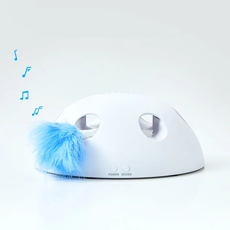 

Youpin PETKIT Electric Smart Interactive Cat Toy with Feather Automatic Telescopic Pet Game Pet Supplies Funny Cat Kitten Toy