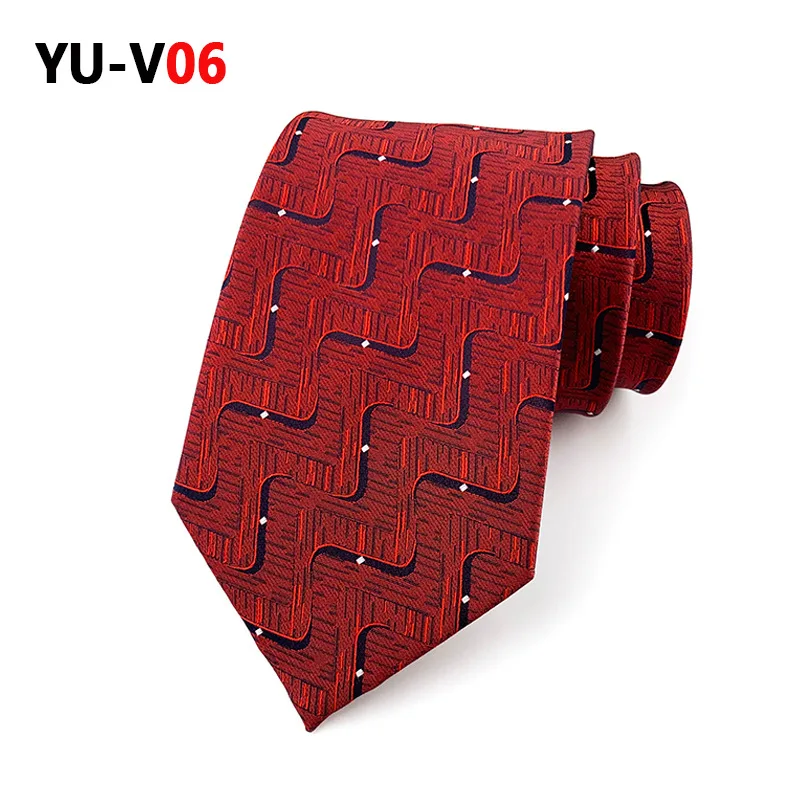 

8cm Tie for Men Polyester Jacquard Tuxedo Necktie for Wedding Suits Neck Ties Slim Gravatas Male Bridegroom Corbatas