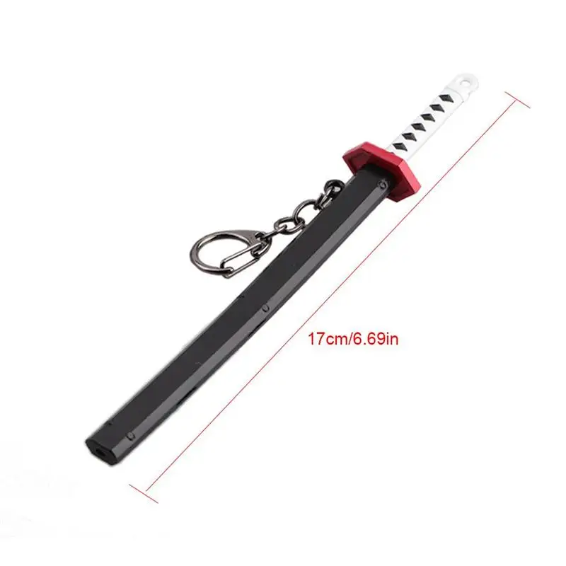 Брелок для ключей мини брелок в стиле аниме клинок призрака катана рассекающий