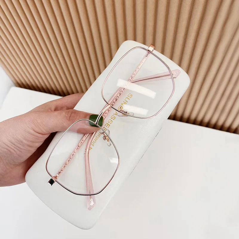 Оправа для очков VWKTUUN Женская квадратная с защитой от синего светильник резной