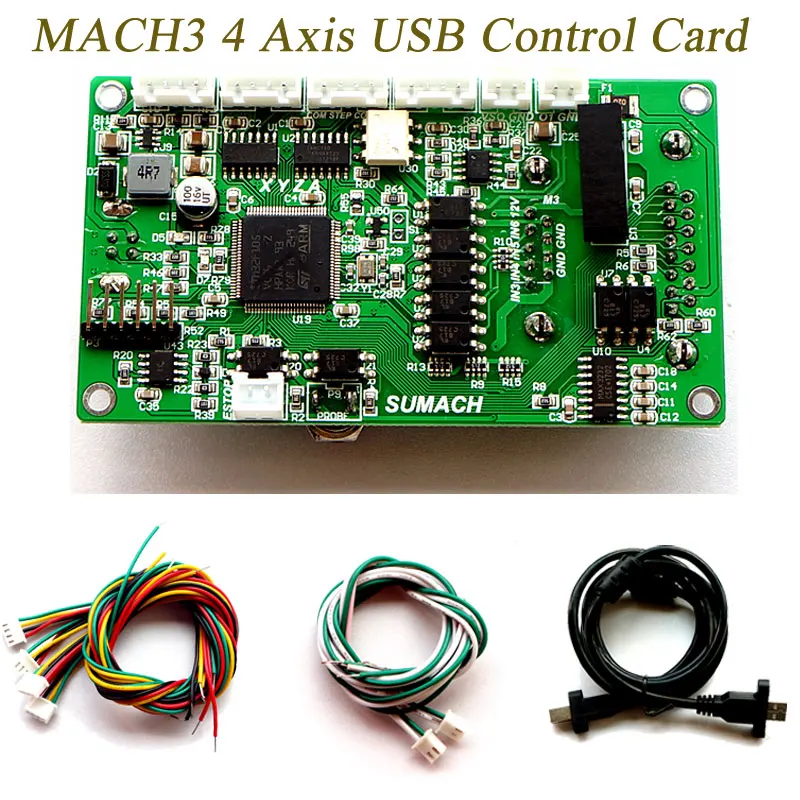 

USB-порт MACH3, 4 оси, фрезерный станок с ЧПУ