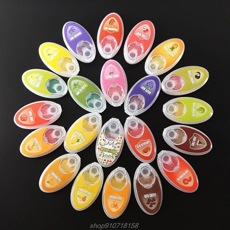 200 шт. капсулы ментола в форме шариков мяты взрыв поп смешанный фруктовый вкус