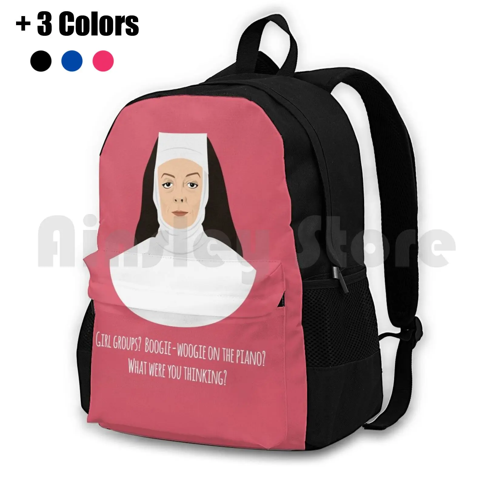 

Boogie Woogie Reverend Mother Outdoor Hiking Backpack Riding Climbing Sports Bag Maggie Rogers Smiths Reverend Mother Sister