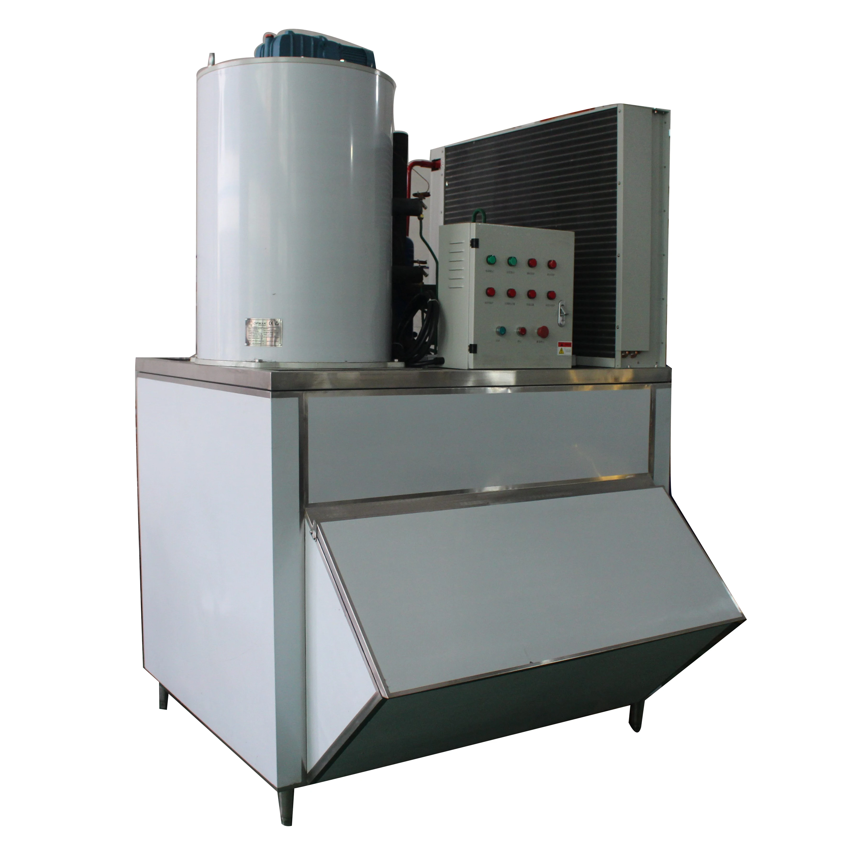 1 2 T машина для производства хлопьев 380 В/50 Гц коммерческая продажи льдогенератор