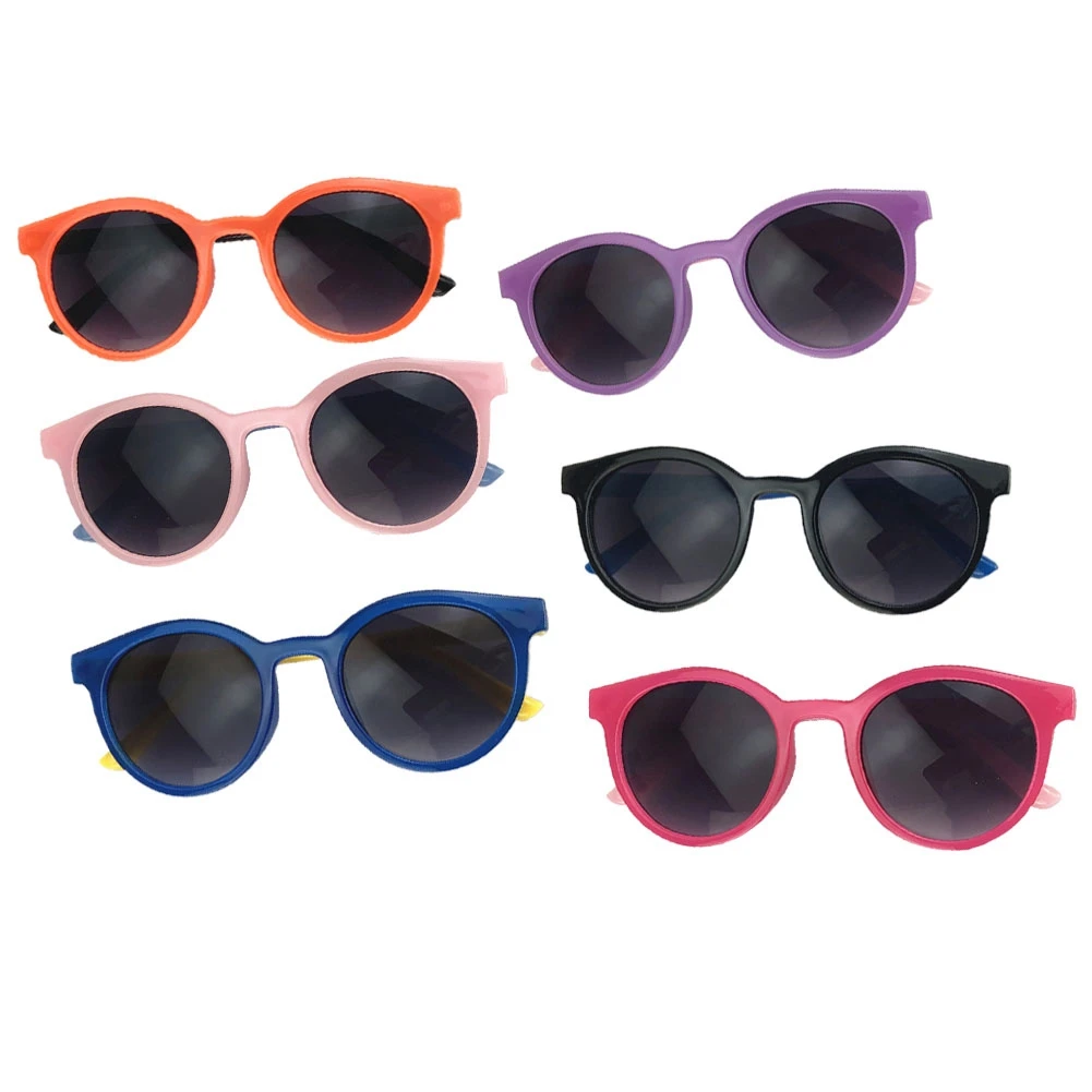 

Boys Girls Boys Fashion Classic Round Sunglasses Eyewear 0-8Y Kids Children Outdoor Anti-UV Shades Glasses Eyeglass 2021 New