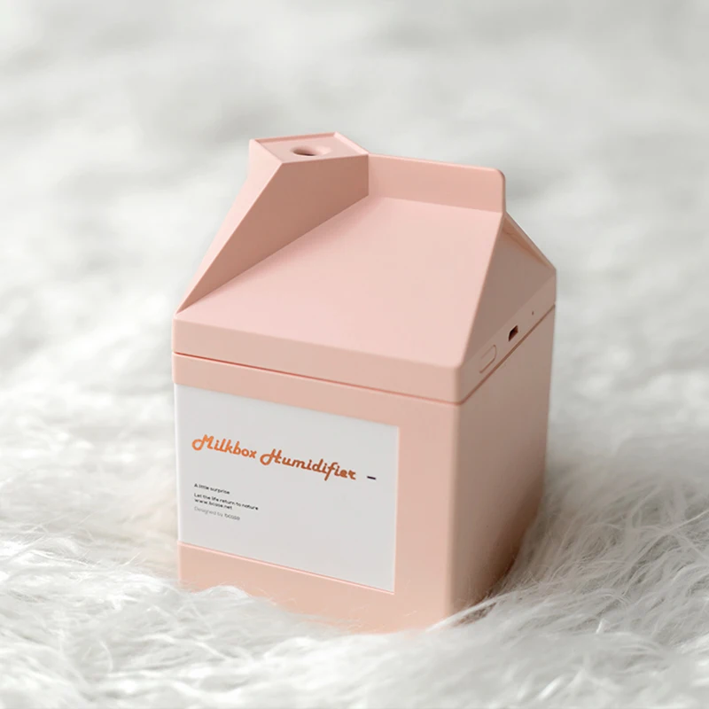 Ultrasonic Mist Maker Portable Aroma Diffuser Office Humidifier Milk Box Household Two Use Spray For Home Air Humidifiers | Дом и сад