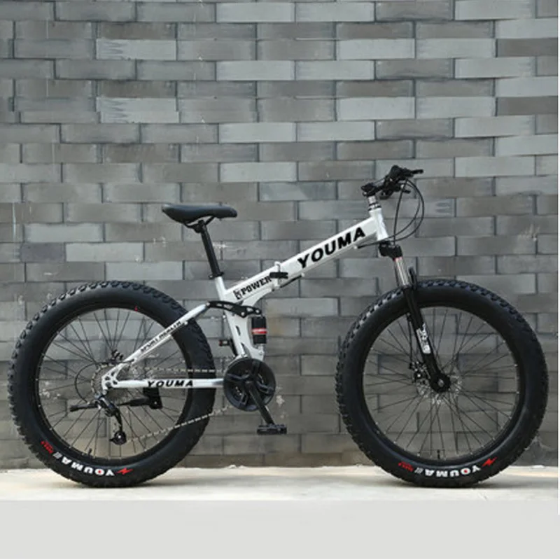 Kaufen Schneemobile Mountainbike 20/24/26 Zoll Speichenrad 4,0 Verbreitert Reifen Sowohl Männer Und Frauen 21 Geschwindigkeit 24 Geschwindigkeit 27 Geschwindigkeit